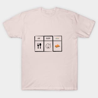 Eat Sleep Read,Book T-Shirt